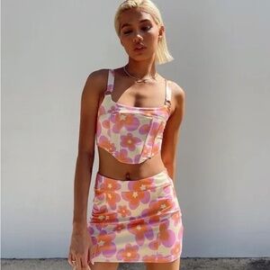 PRINCESS POLLY Flower Child Corset